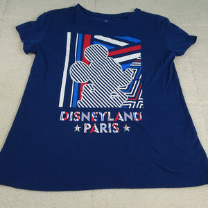 Disneyland Paris Blue Mickey Profile Medium